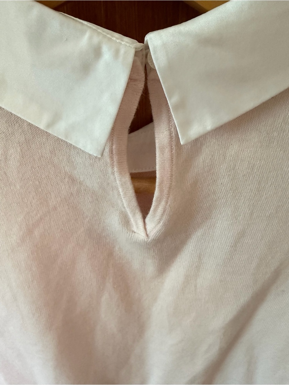 Ted Baker London Embellished Collar Blush Pink Sweater - Size 1 (US S) - Picture 8 of 8